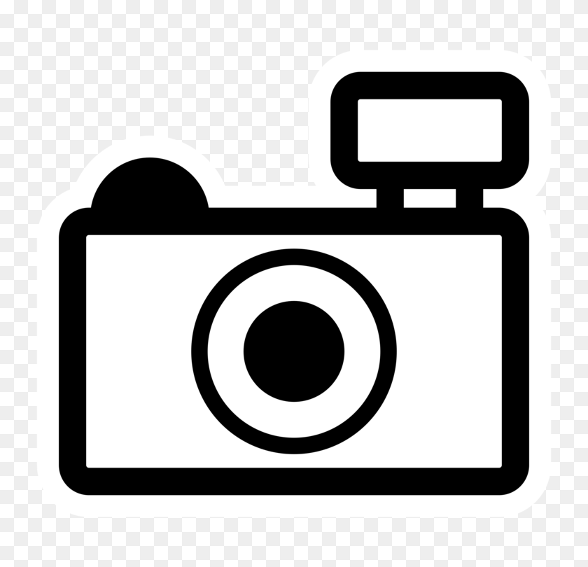 750x750 Instant Camera Drawing Video Cameras - Polaroid Camera Clipart