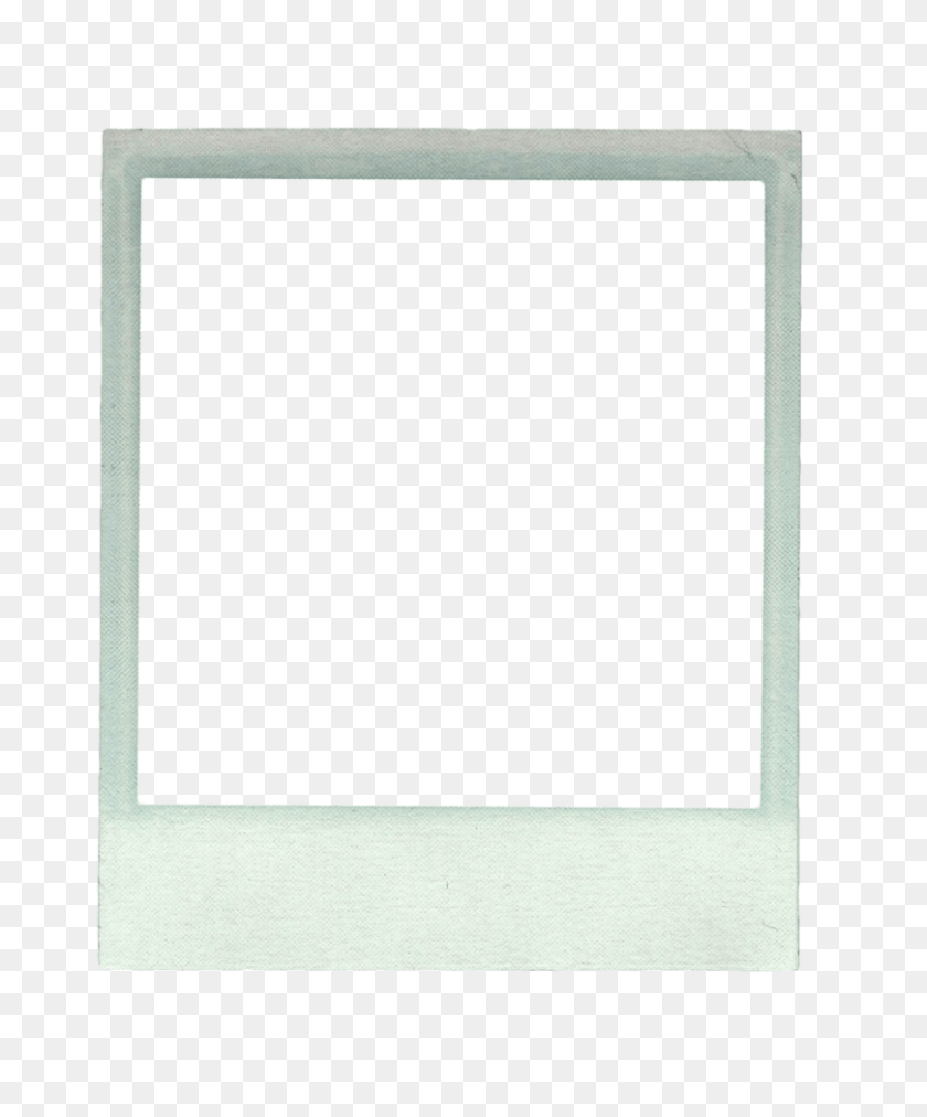 809x988 Instax Frame Template - Polaroid Template PNG