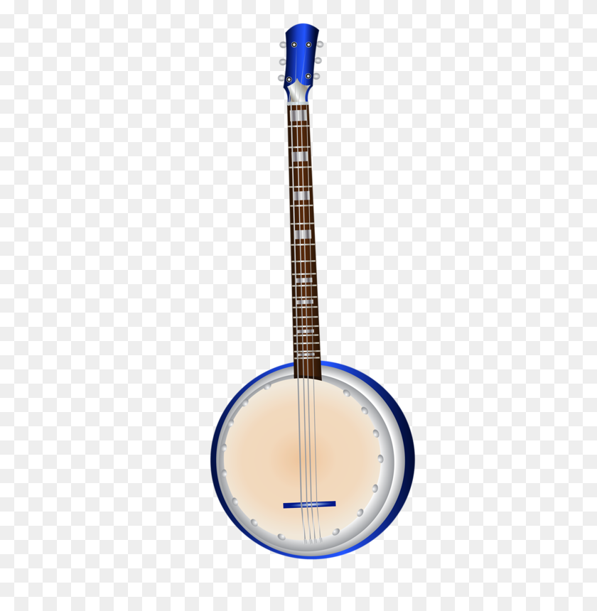 372x800 Instrumentally Music, Printables And Art - Banjo Clipart