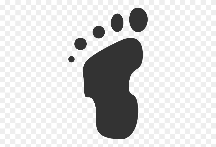 512x512 Integral Footprint, Footprint, Goddess Icon With Png And Vector - Foot Print PNG
