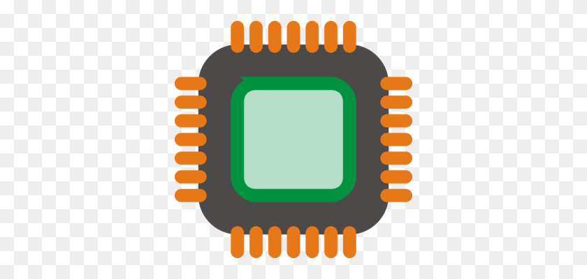 340x340 Integrated Circuits Chips Central Processing Unit Computer - Computer Chip Clipart