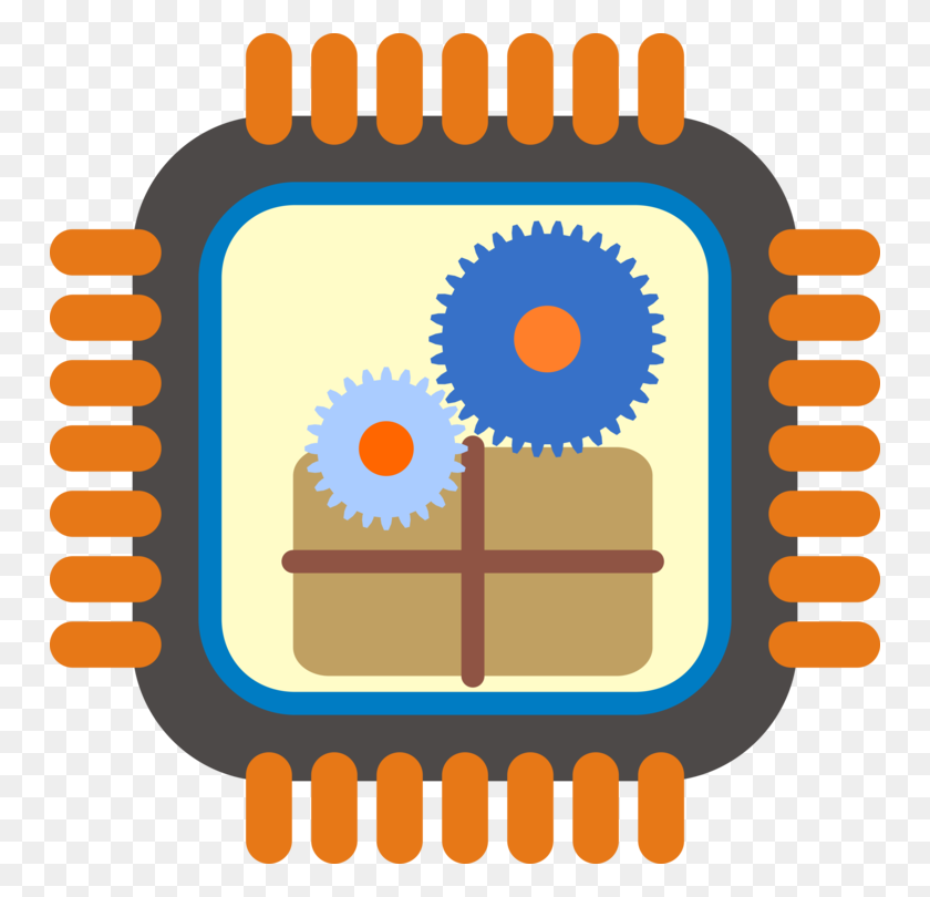 750x750 Integrated Circuits Chips Download Microsoft Word Drawing - Computer Chip Clipart