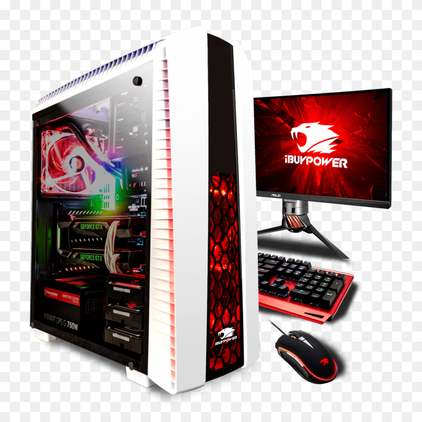 1200x1200 Intel Core Gaming Pc - Gaming Pc PNG