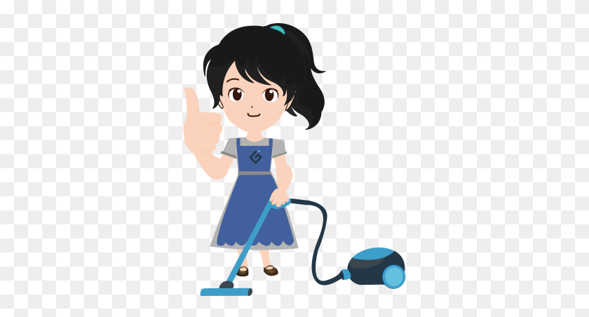 319x392 Inter Great - Maid Clipart