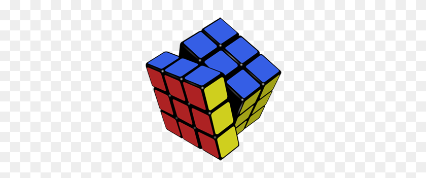 280x291 Intereses Rubik's Cube Cueboy's Den - Rubix Cube Clipart
