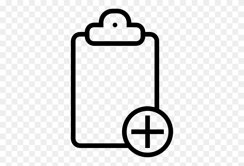 512x512 Interface Clipboard Icon - Clipboard Clipart Black And White
