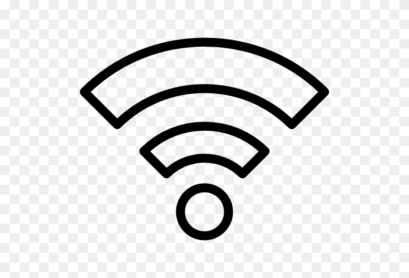512x512 Значок Интерфейс Wi-Fi - Символ Wi-Fi Png