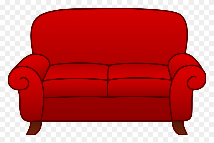 1080x696 Interior Designs Clipart Couch - Couch Potato Clipart