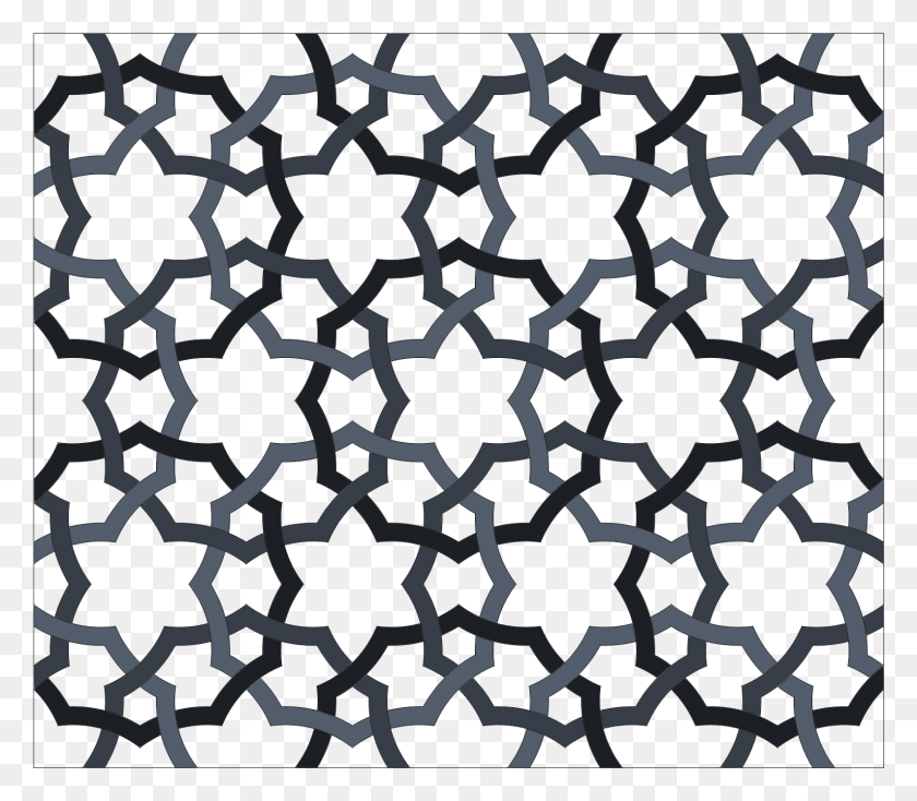 1587x1373 Interlaced Oriental Repeating Pattern Icons Png - PNG Interlace