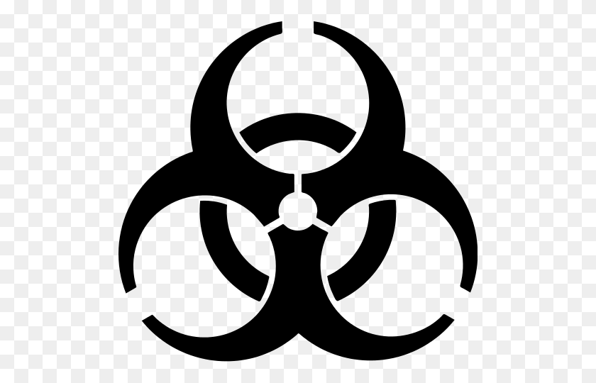 506x480 International Biohazard Warning Symbol - Biohazard Symbol PNG