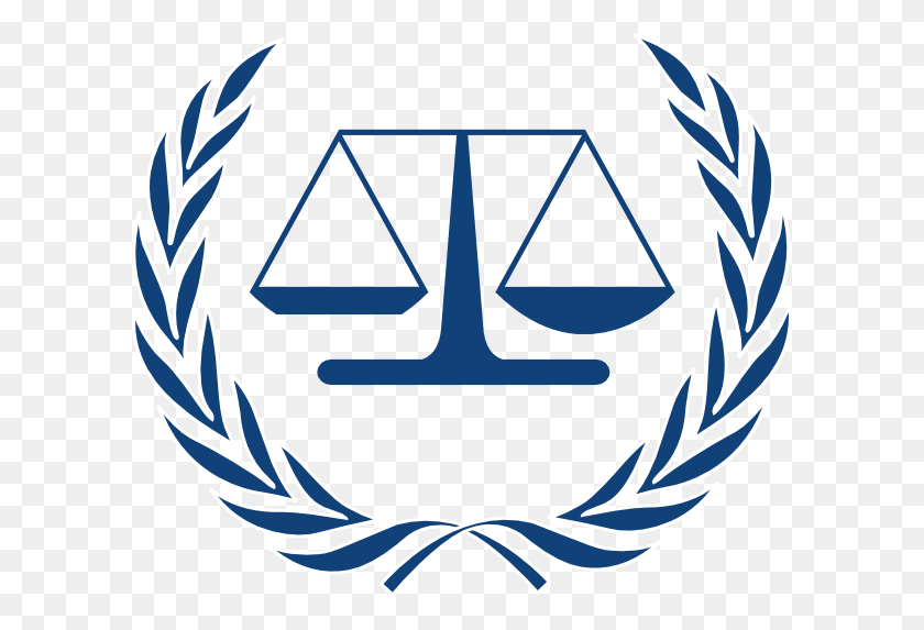 600x513 Corte Penal Internacional Logotipo De Imágenes Prediseñadas - Imágenes Prediseñadas De Justicia Penal