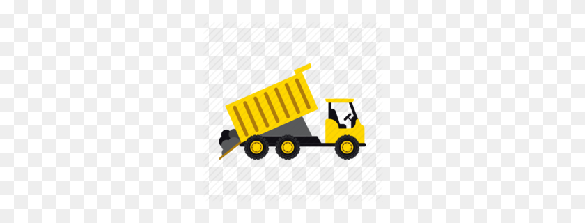 260x260 International Dump Truck Clipart - Construction Vehicles Clipart