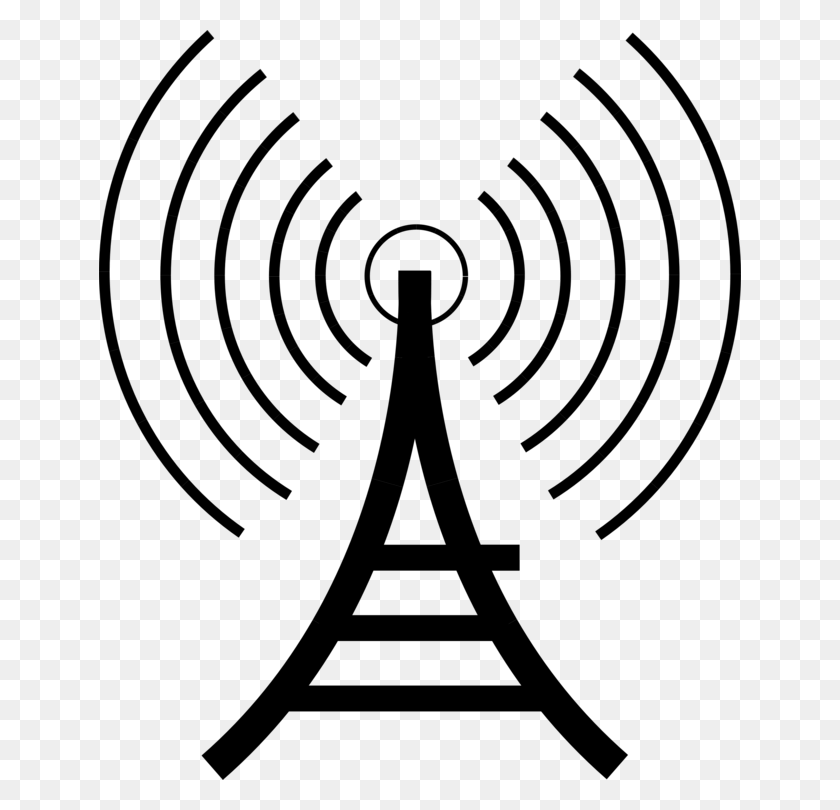 642x750 Internet Radio Telecommunications Tower Amateur Radio Free - Pro Wrestling Clipart