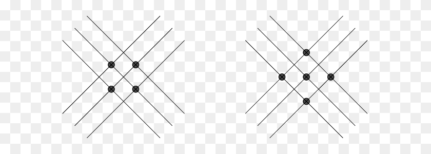 597x240 Intersection Of Diagonal Consecutive Lines Download - Diagonal Lines PNG