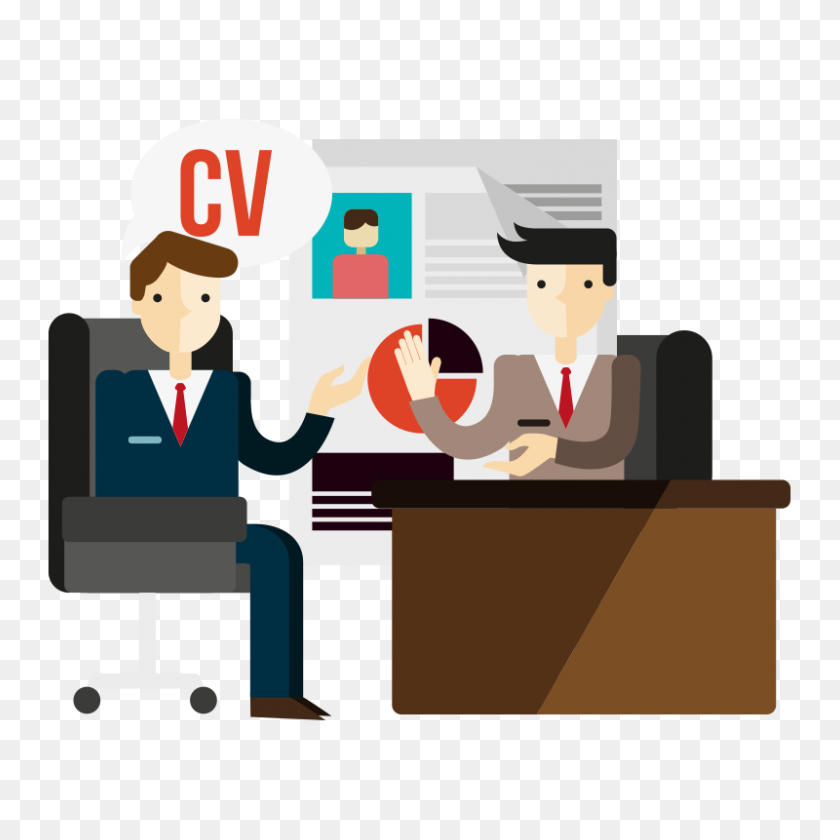 800x800 Interview Clipart Career Counseling - Recruitment Clipart
