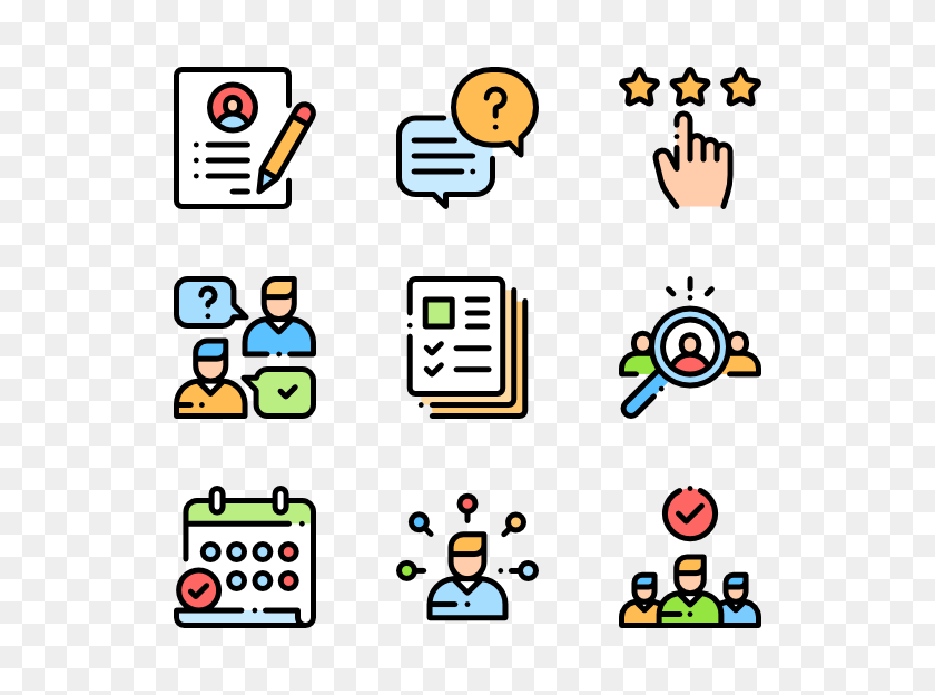 600x564 Interview Icon Packs - Interview PNG