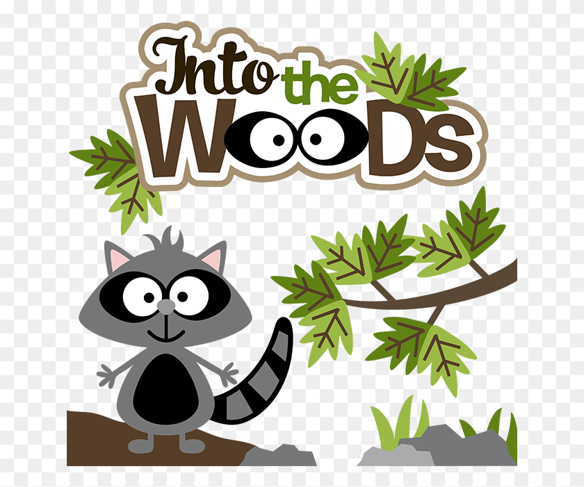 648x641 Into The Woods For Scrapbooking Camping Svgs Cute - Woods PNG