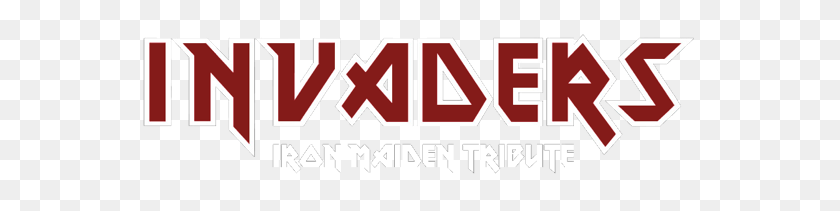 567x151 Invaders Iron Maiden Tribute - Iron Maiden Logo PNG