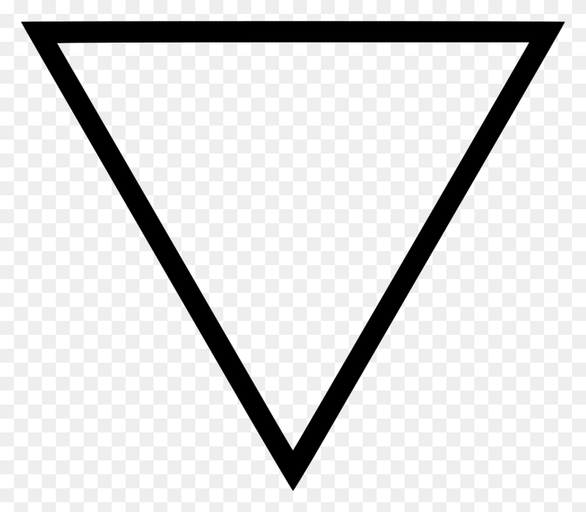 980x848 Значок Перевернутый Треугольник Png Скачать Бесплатно - Треугольник Png