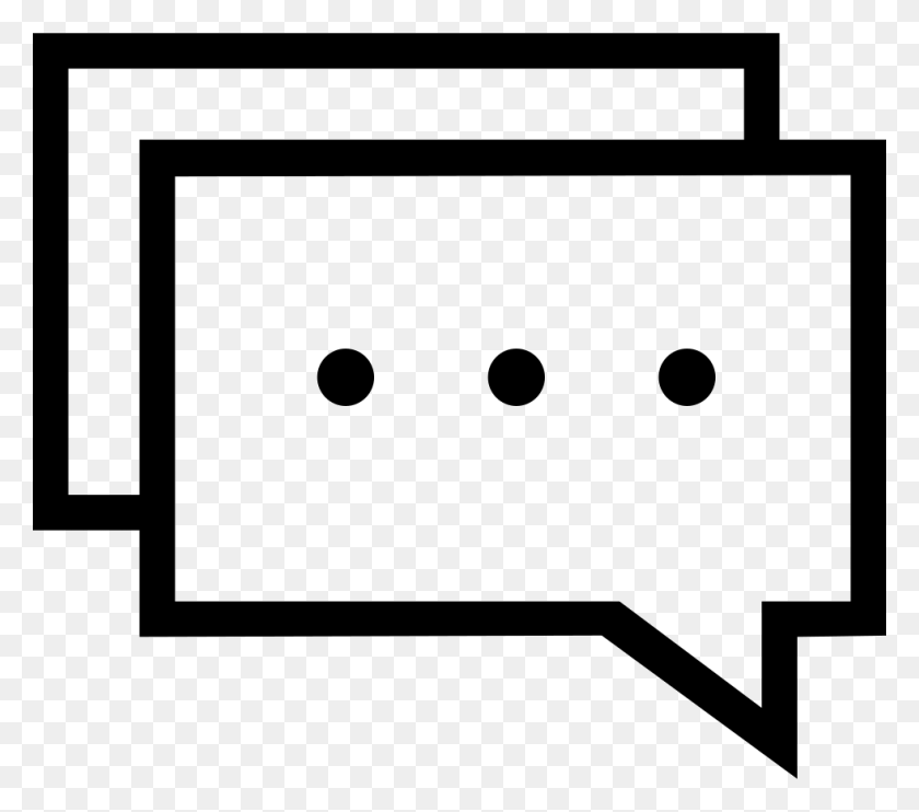 980x858 Ion Chatbox Png Icon Free Download - Chat Box PNG