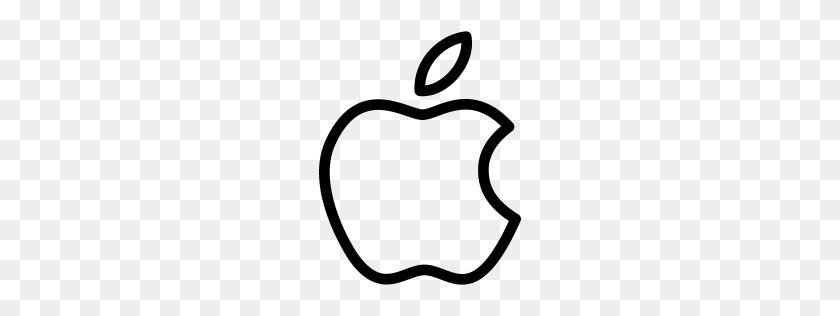 256x256 Ios Apple Icon Line Iconset Iconsmind - Ios PNG