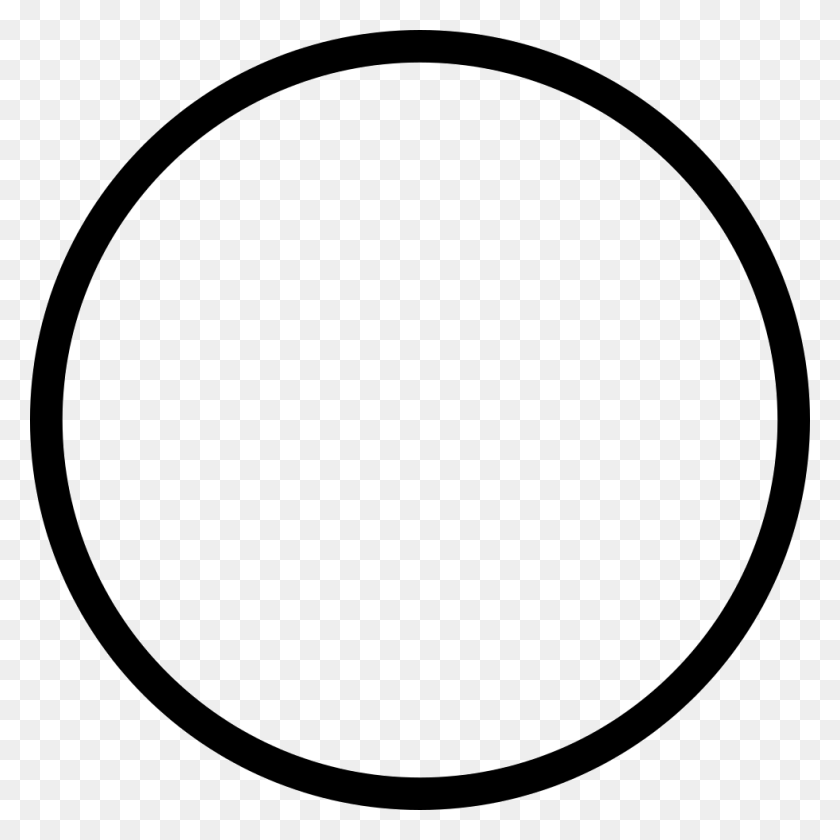 980x980 Ios Circle Outline Png Icon Free Download - Circle Outline PNG