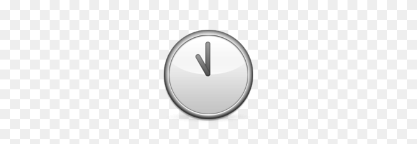 220x230 Ios Emoji Clock Face Eleven Oclock - Clock Emoji PNG