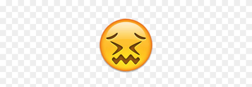 220x230 Ios Emoji Cara Confundida - Girasol Emoji Png