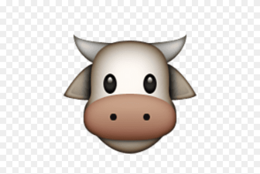 480x502 Ios Emoji Cara De Vaca Png - Anillo Emoji Png
