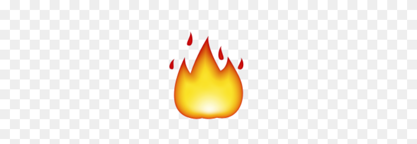 220x230 Ios Emoji Fire - Emoji Iphone PNG