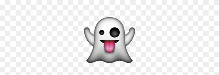 220x230 Ios Emoji Ghost - Ghost Emoji PNG