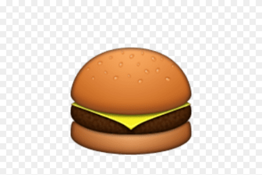 480x502 Ios Emoji Hamburger Png - Cheeseburger PNG
