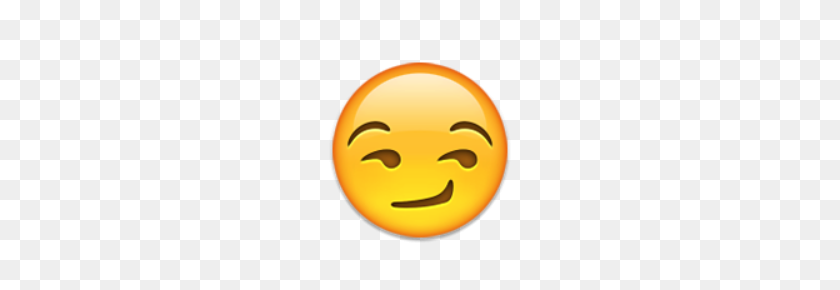 220x230 Ios Emoji Smirking Face - Emoji Iphone PNG