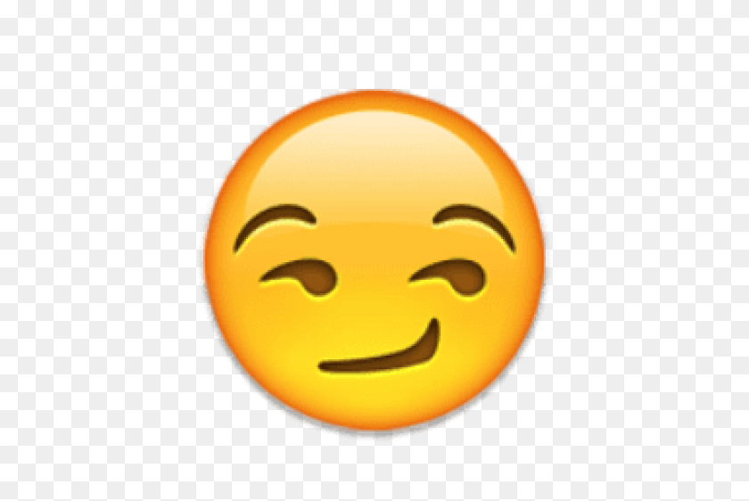 480x502 Ios Emoji Smirking Face Png - Sweat Emoji PNG