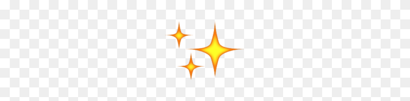 180x148 Ios Emoji Sparkles - Sparkle Png Transparente