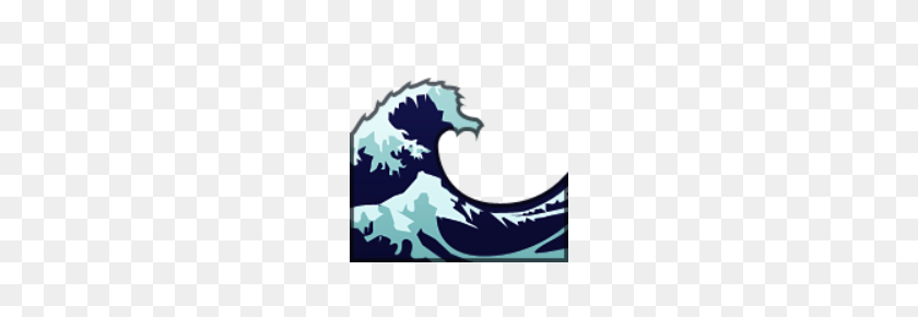 Иос Emoji Water Wave - Волна Emoji PNG