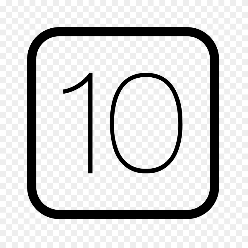1600x1600 Ios Icon - Iphone 10 PNG