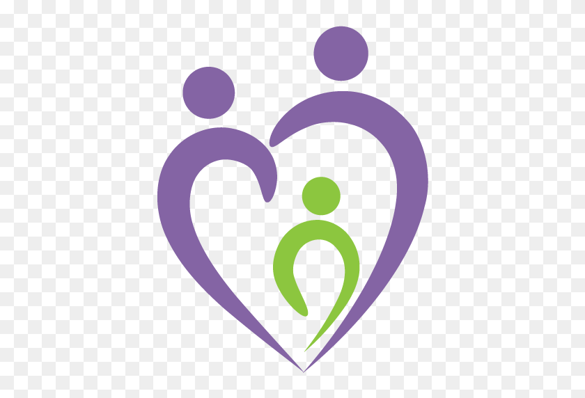 512x512 Impacto De Apoyo Familiar De Iowa Para Criar Familias Resilientes De Iowa - Clipart Del Corazón De La Familia