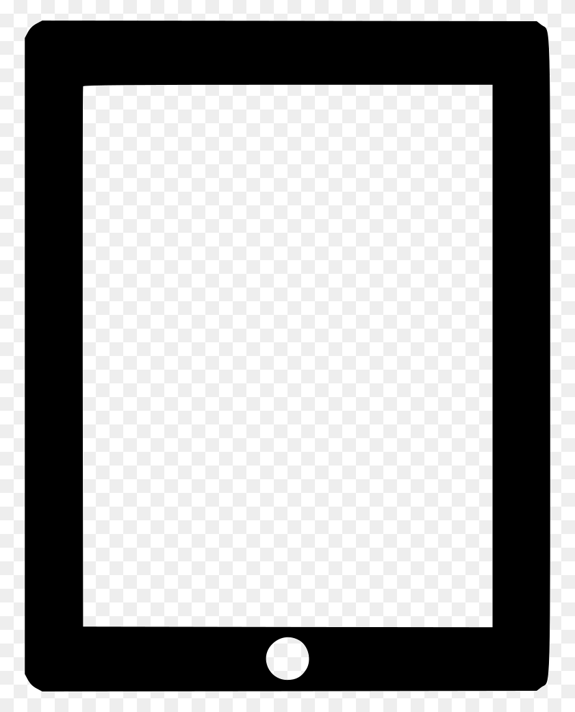 768x980 Icono De Ipad Png Descargar Gratis - Ipad Png