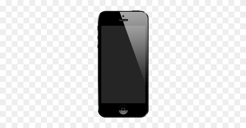 200x378 Iphone - Iphone Negro Png