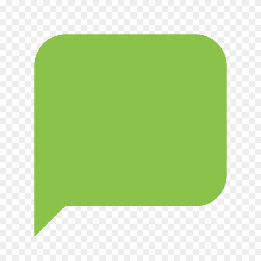 1600x1600 Iphone Chat Bubble Png - Iphone Text Bubble PNG