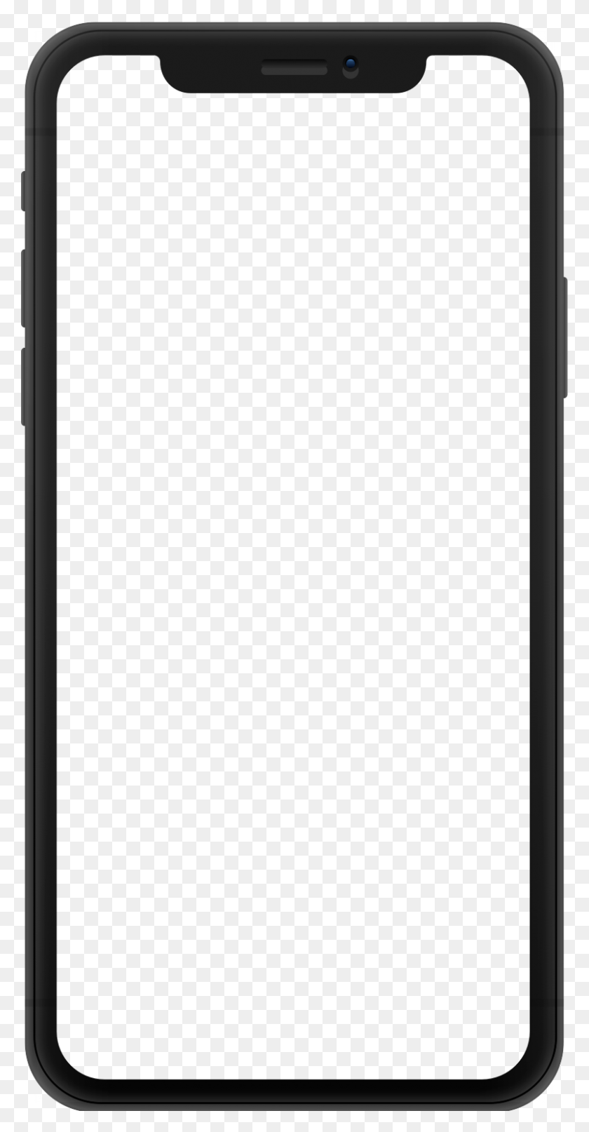 802x1598 Maqueta De Iphone Pixel Perfect - Maqueta De Iphone Png