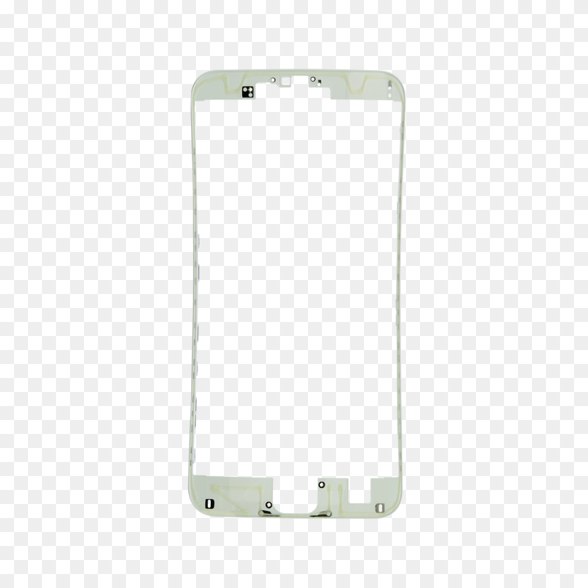 1200x1200 Iphone Plus White Front Frame With Hot Glue - Iphone Frame PNG