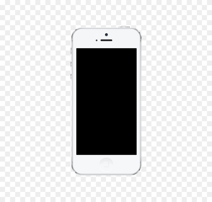 740x740 Iphone Png Черно-Белый Прозрачный Iphone Черный И Белый - Белый Iphone Png
