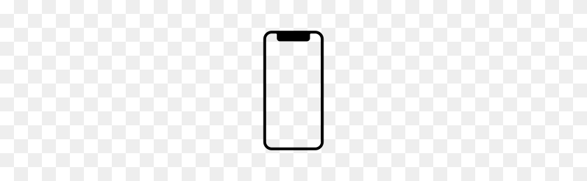200x200 Проект Iphone X Иконки Существительное - Iphone X Png Прозрачный
