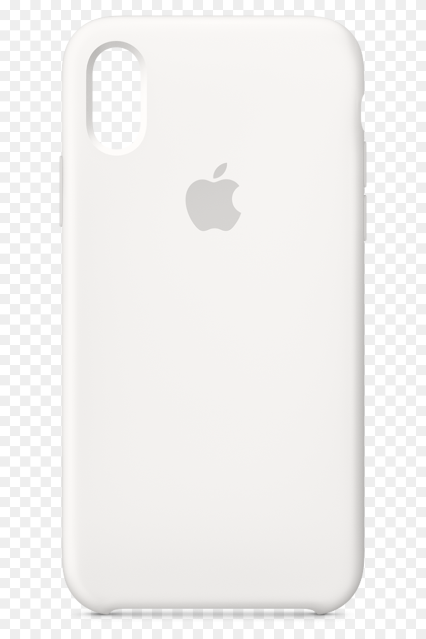 606x1200 Силиконовый Чехол Для Iphone Xs Apple Белый - Белый Iphone Png