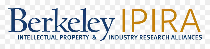 1400x250 Ipira Intellectual Property Industry Research Alliances - Uc Berkeley Logo PNG