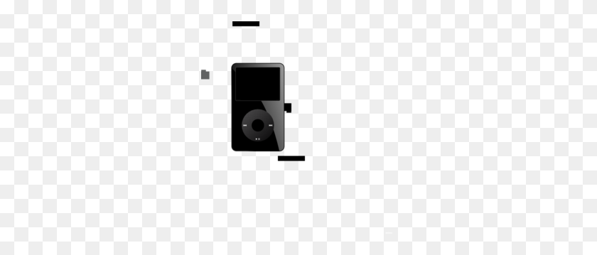 273x299 Ipod Black Old Clip Art - Ipod Clipart