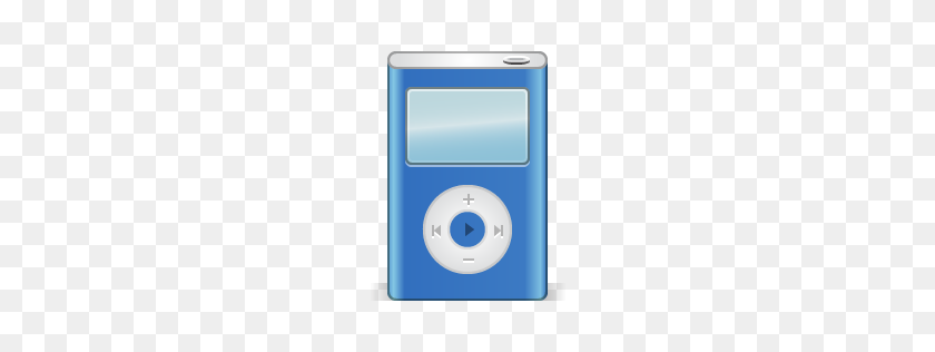 256x256 Ipod Blue Icon Apple Festival Iconset Double J Design - Ipod PNG