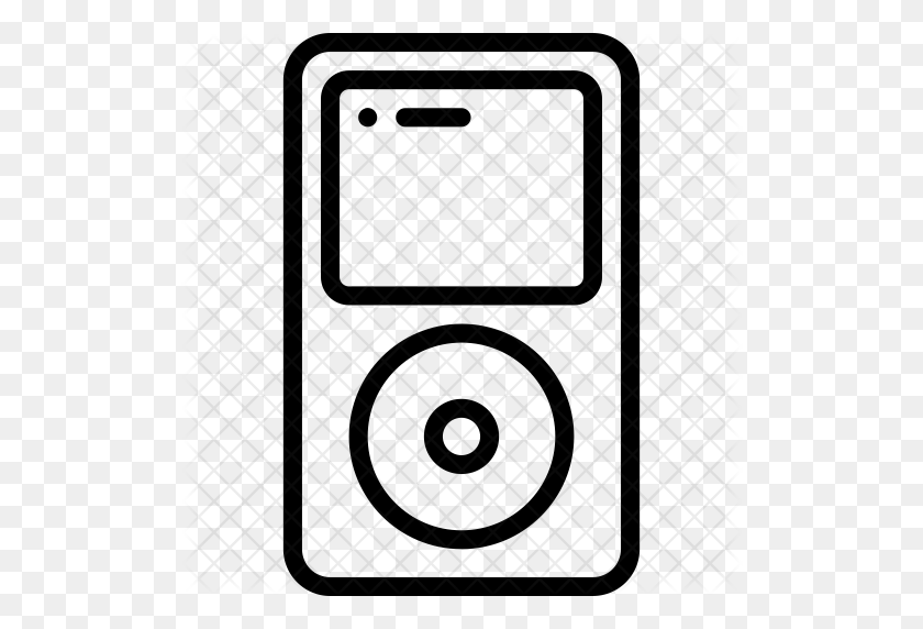 512x512 Ipod Clipart - Mp3 Player Clipart